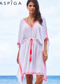 Aspiga Festival Embroidered Kaftan