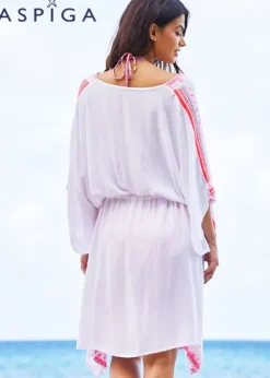 Aspiga Festival Embroidered Kaftan
