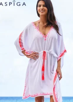 Aspiga Festival Embroidered Kaftan