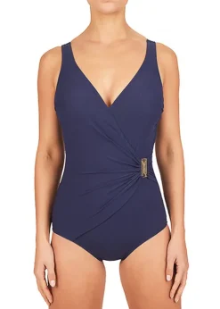 Felina Classic Shape V Neck Swimsuit