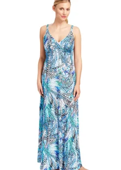 Feraud Star Sapphire Long Sun Dress