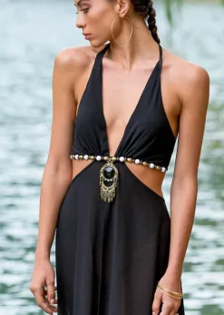Forever Unique Garda Embellished Sun Dress