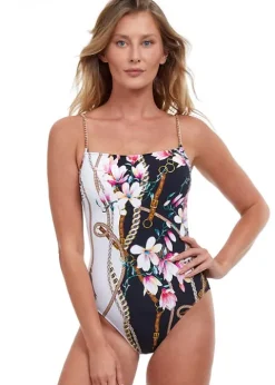 Gottex Amalfi Coast Round Neck Tank Swimsuit