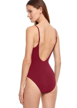 Gottex Golden Touch Round Neck Swimsuit