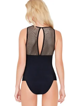 Gottex Jewel Box Star Sapphire High Neck Swimsuit