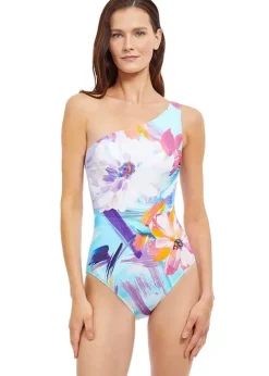 Gottex La Vie Est Belle One Shoulder Swimsuit