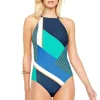 Gottex Maritime High Neck Swimsuit