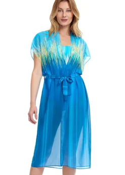 Gottex Moroccan Sky Kimono
