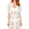 Gottex Pearl Goddess Crochet Kimono