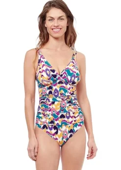 Gottex Profile Echo V Neck Swimsuit