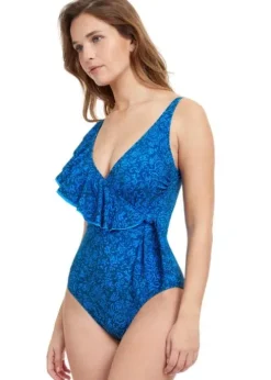Gottex Profile Mehndi Surplice Swimsuit