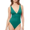 Gottex Profile Phoebe Deep Plunge Swimsuit