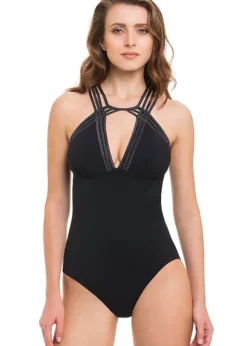 Gottex Profile Stargazer High Neck Swimsuit