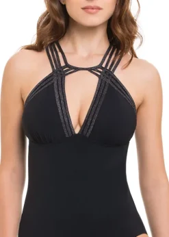 Gottex Profile Stargazer High Neck Swimsuit