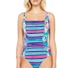 Gottex Samosir Square Neck Tank Swimsuit
