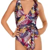 Lola Palm Leaf Swimsuit