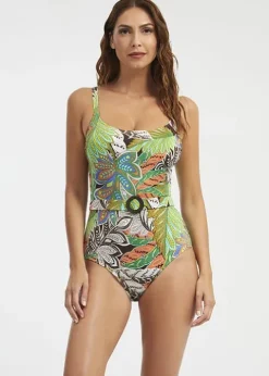 Nuria Ferrer Botanic Scoop Neck Swimsuit