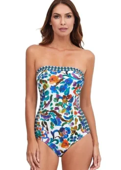 Nuria Ferrer Eda Bandeau Swimsuit