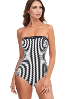 Nuria Ferrer Portofino Bandeau Swimsuit