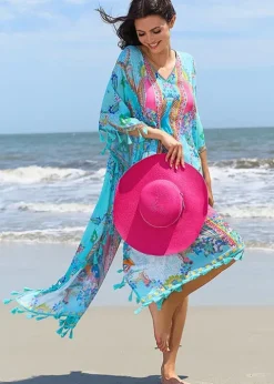 Pia Rossini Cancun Maxi Cover Up