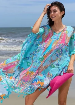 Pia Rossini Cancun Maxi Cover Up