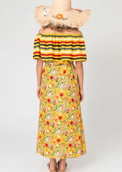 Pia Rossini Saffron Maxi Dress