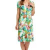 Rosch Pretty Plumeria Sun Dress