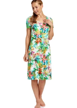 Rosch Pretty Plumeria Sun Dress