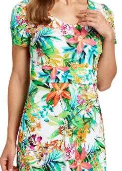 Rosch Pretty Plumeria Sun Dress