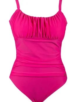 Seaspray Madeline Pink Gathered Swimsuit