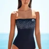 Tessy Glitter Karai Bandeau Swimsuit